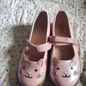Harper Canyon Pink Cat Face Kids Shoes